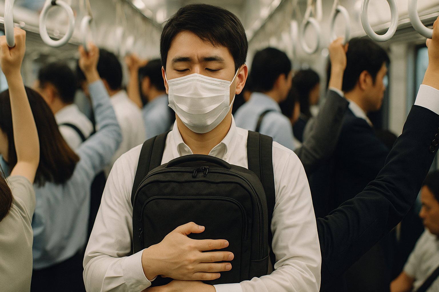 Unwritten Rules in Japan: Carrying Your Bag in Front on the Train